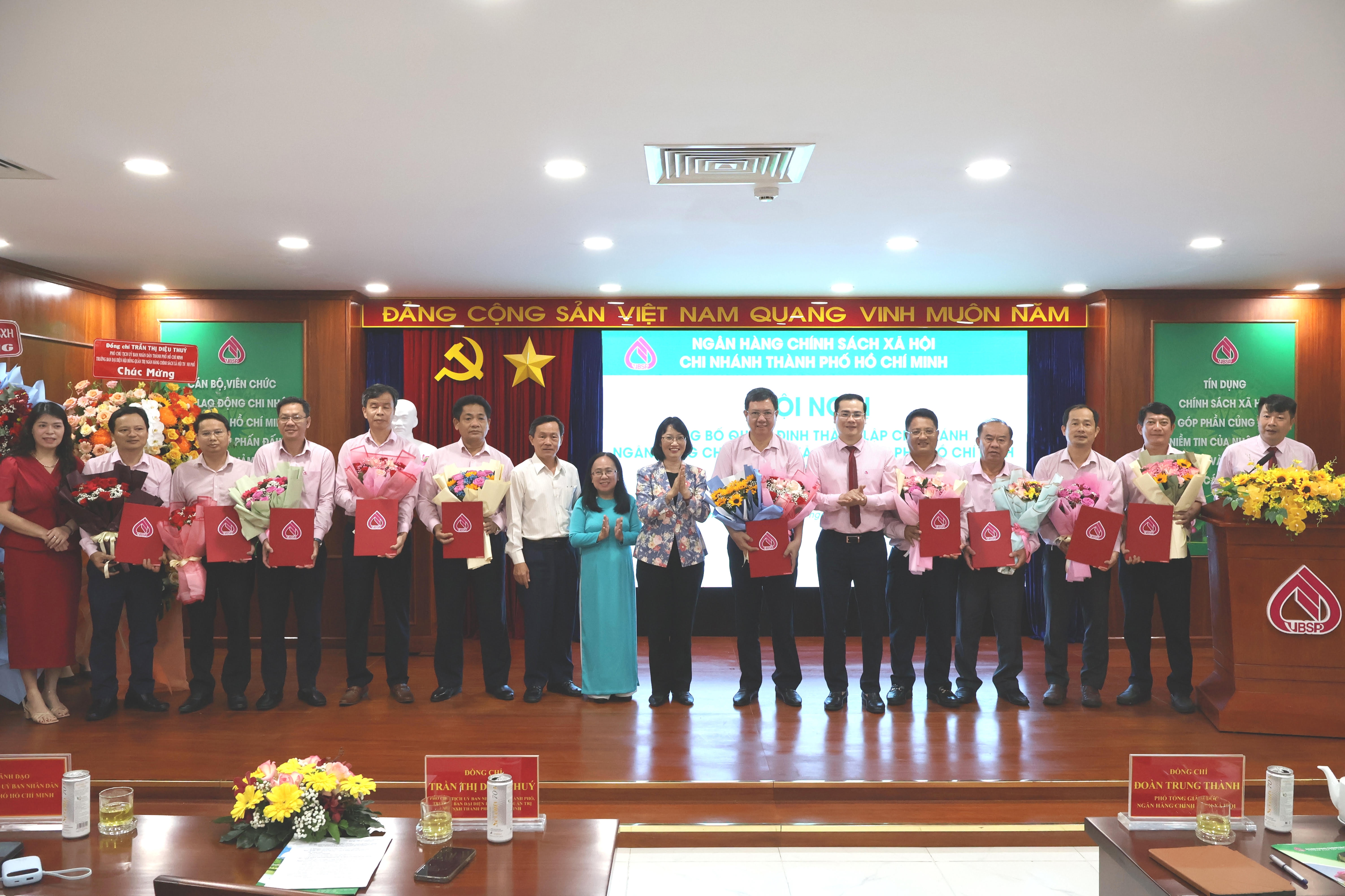 Chi nhánh NHCSXH TP. Hồ Chí Minh mở rộng quy mô, hướng tới phát triển bền vững