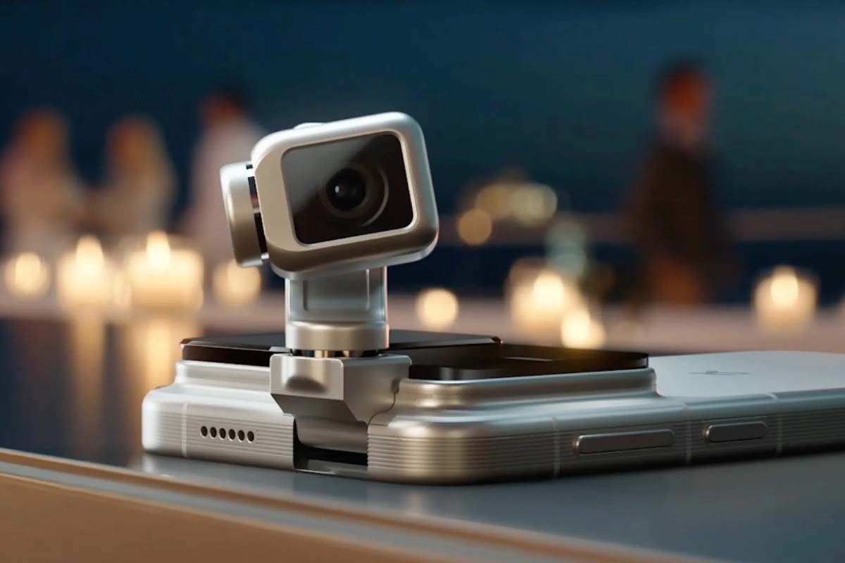 HONOR trình làng concept phone với camera gimbal thò thụt tích hợp AI