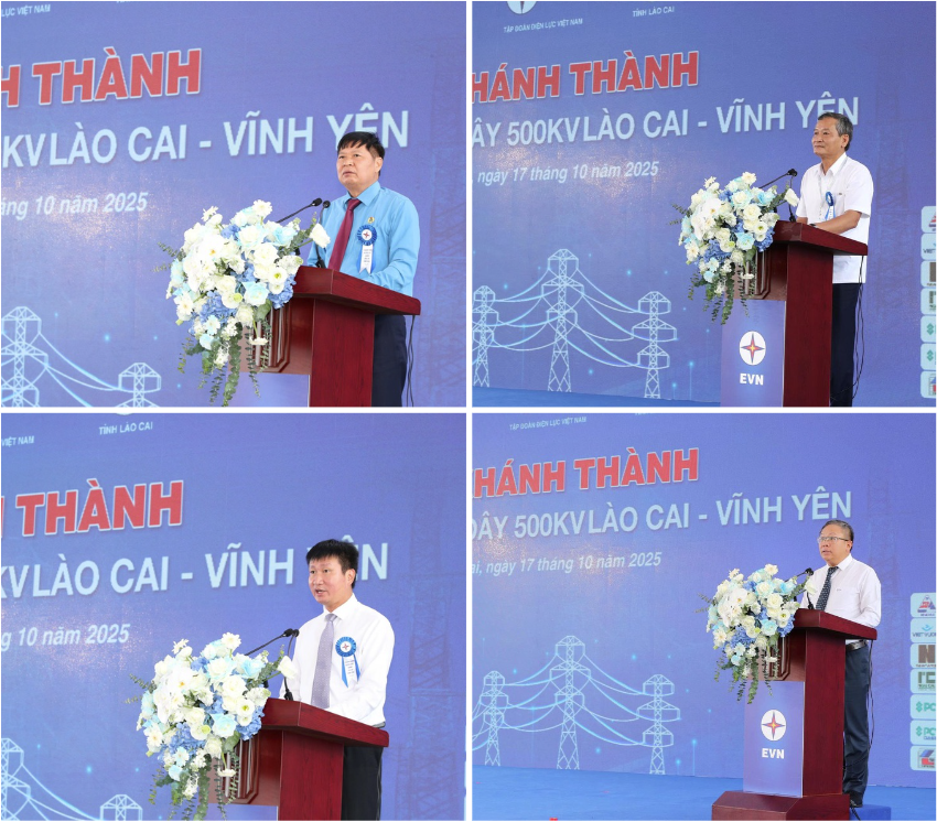 Đại diện các đơn vị, địa phương phát biểu tại buổi lễ - Ảnh: VGP