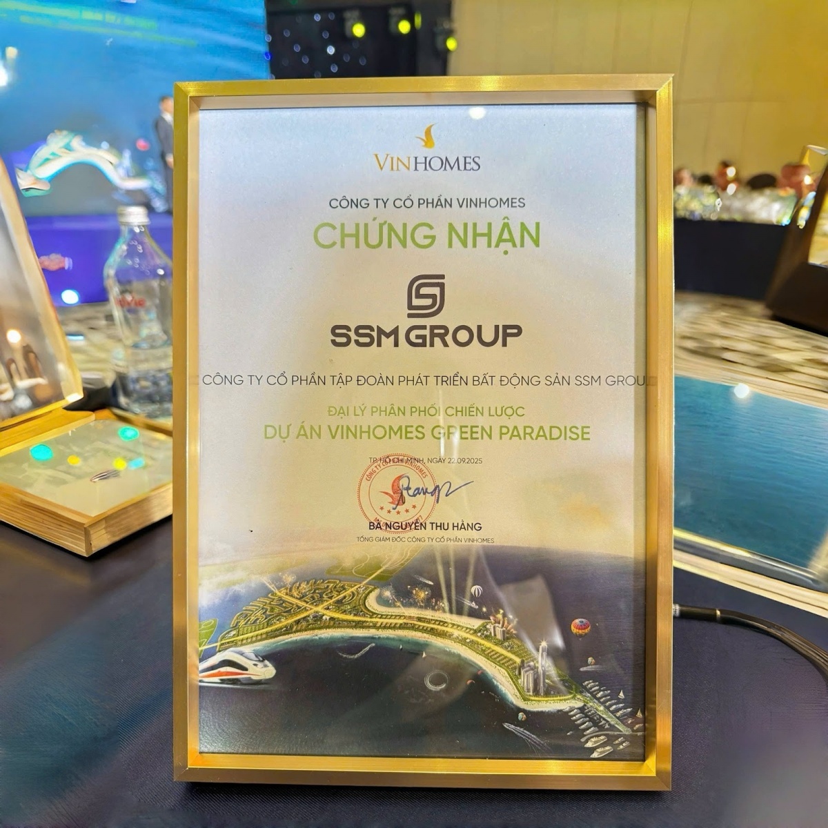 SSM Group - Đơn vị phân phối F1 chiến lược dự án Vinhomes Green Paradise