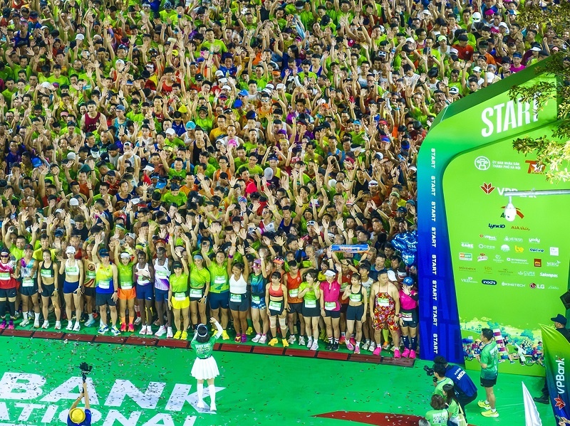 VPBank Hanoi International Marathon là giải chạy biểu tượng của Hà Nội.