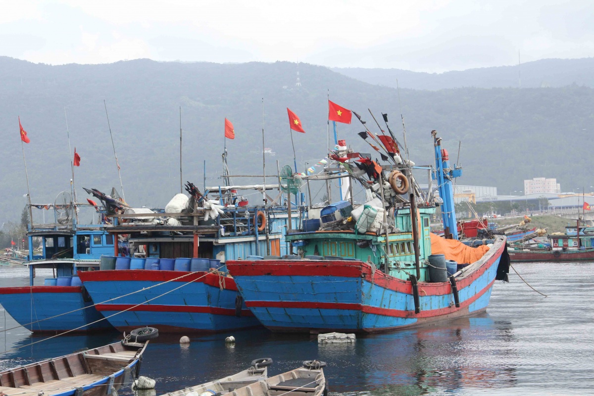 Đà Nẵng đang tích cực thông báo, kêu gọi phương tiện đang hoạt động trên biển trở về và tổ chức sắp xếp tàu thuyền vào khu vực tránh trú 