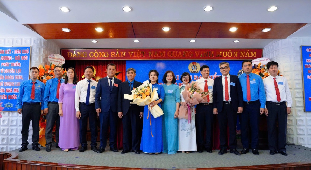 BCH Công đoàn Nhà máy In tiền Quốc gia khóa XII,nhiệm kỳ 2025-2030 ra mắt ĐH