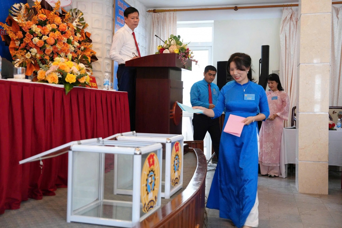 Bỏ phiếu tại Đại hội