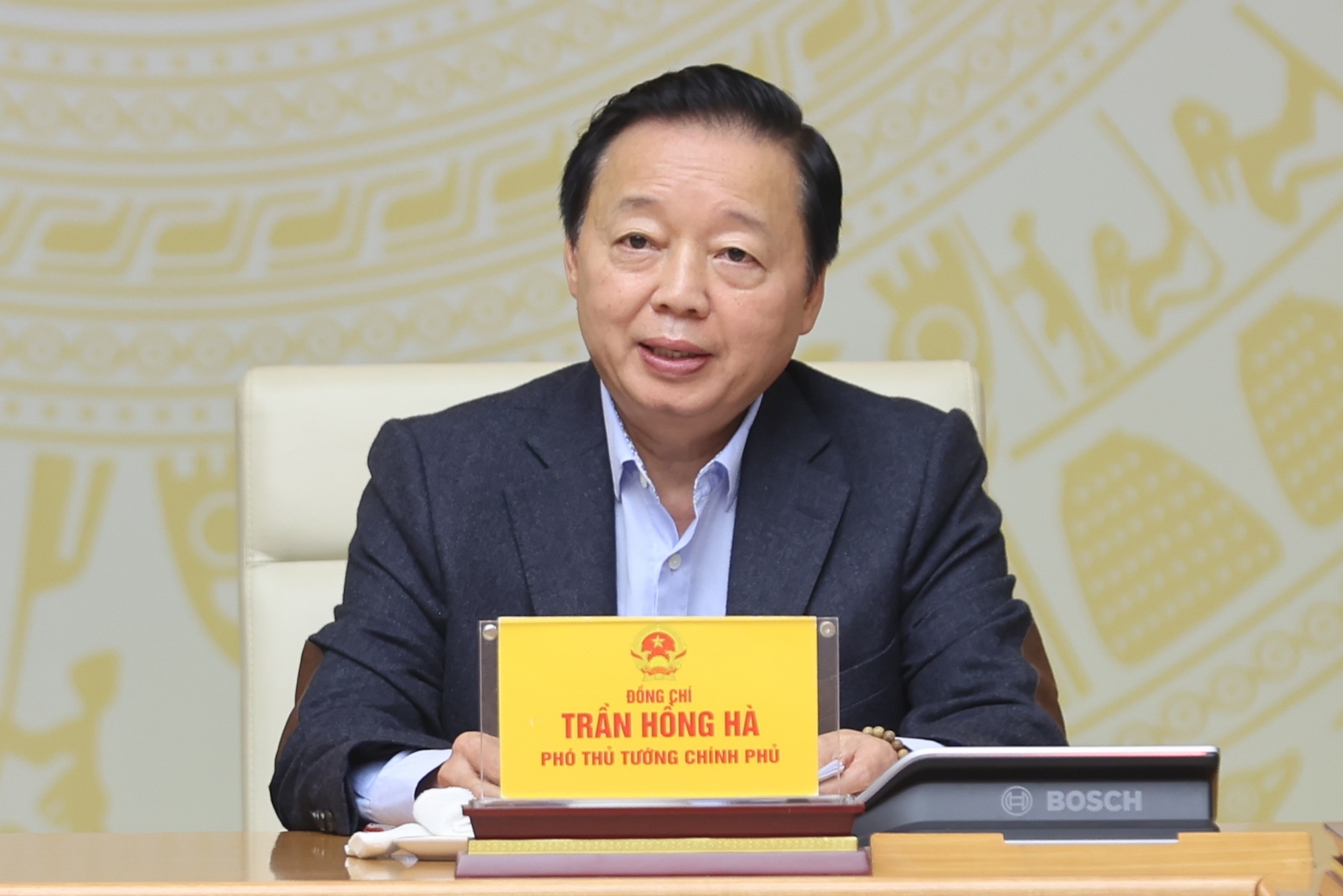 Phó Thủ tướng Chính phủ Trần Hồng Hà phát biểu - Ảnh: VGP/Nhật Bắc Phó Thủ tướng Chính phủ Trần Hồng Hà phát biểu - Ảnh: VGP/Nhật Bắc