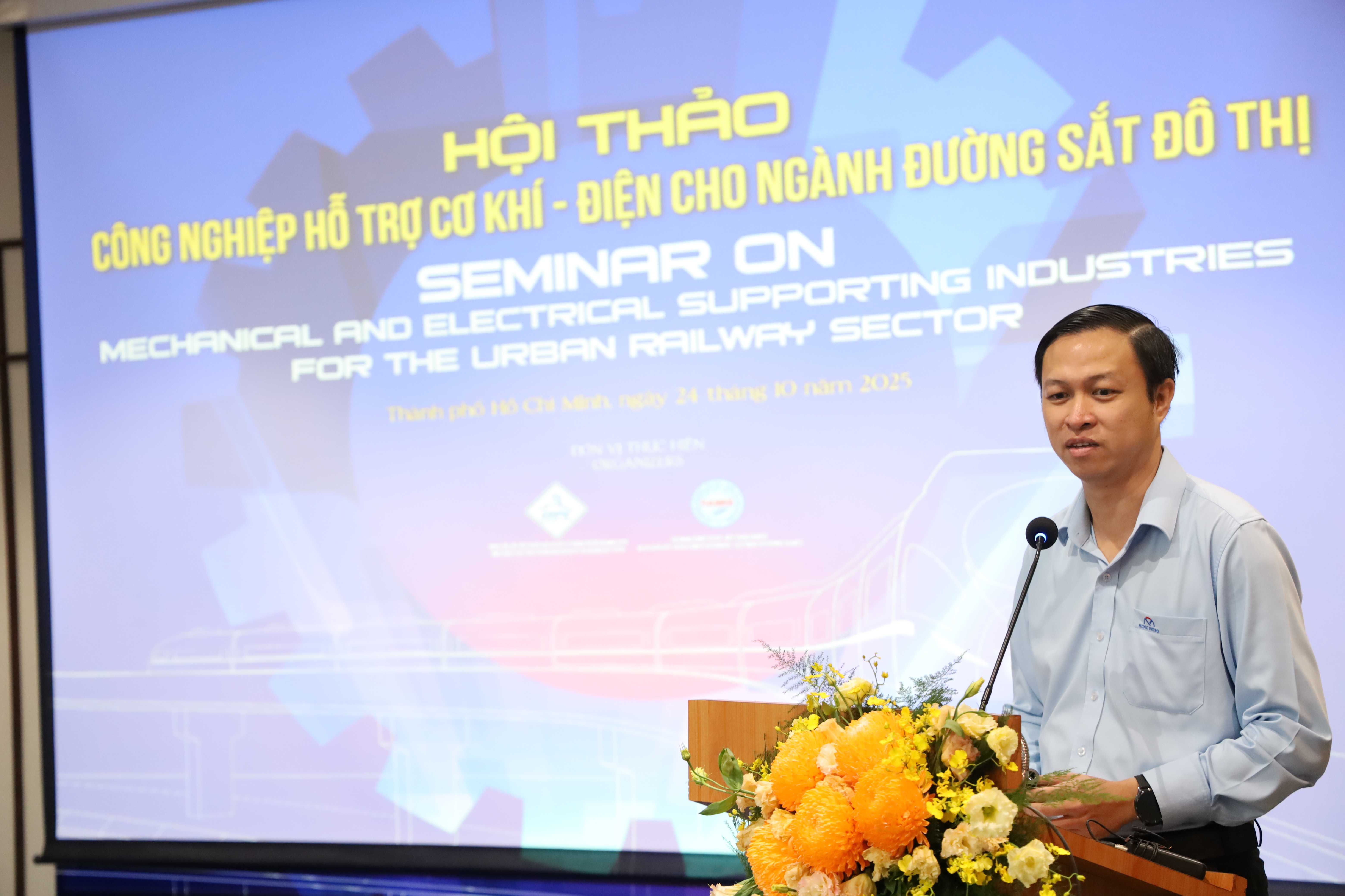 Hội thảo chuyên đề “Công nghiệp hỗ trợ cơ khí – điện cho ngành đường sắt đô thị” Hội thảo chuyên đề “Công nghiệp hỗ trợ cơ khí – điện cho ngành đường sắt đô thị”