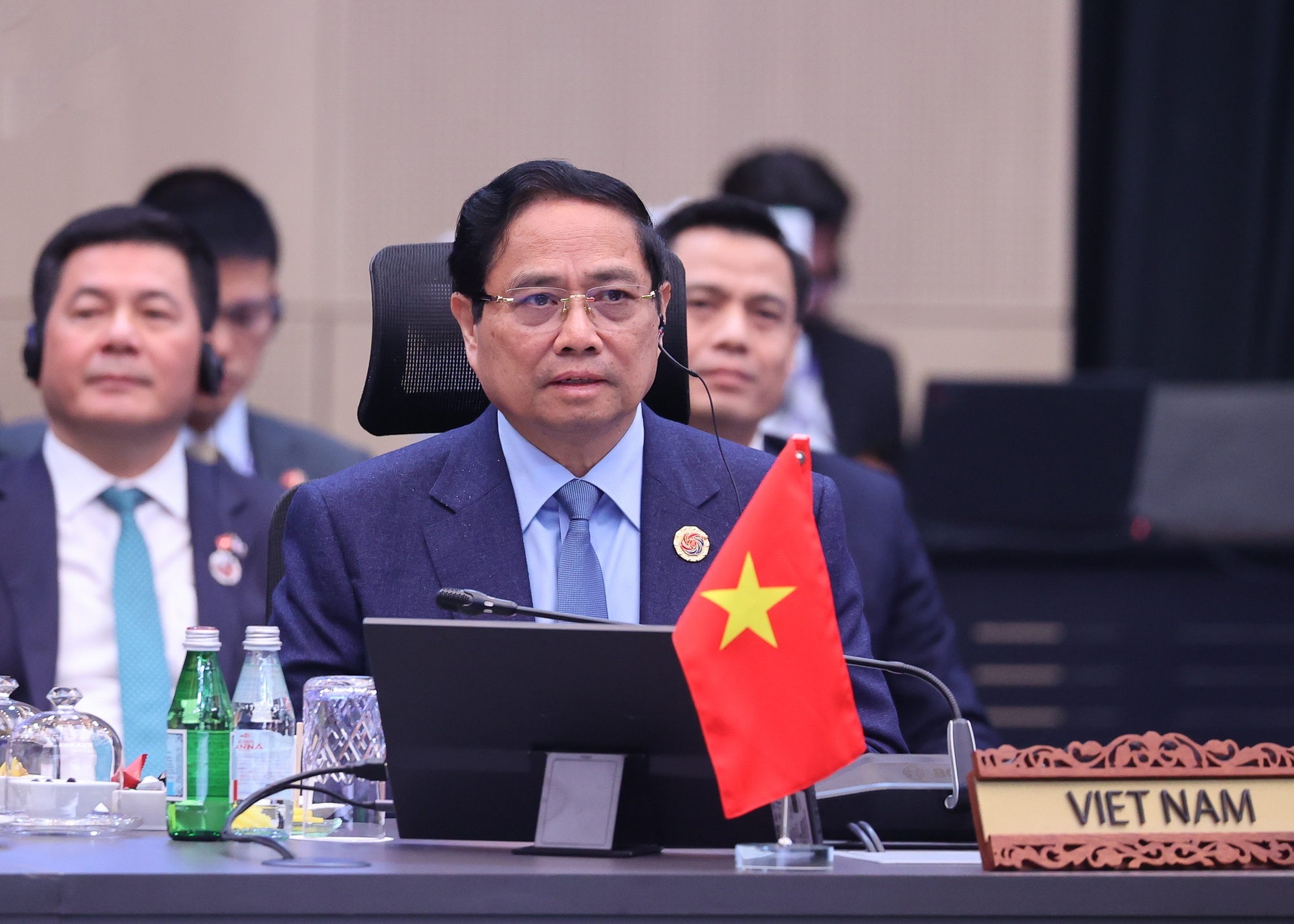 Thủ tướng đề xuất 3 định hướng tăng cường hợp tác ASEAN+3 trong tình hình mới - Ảnh: VGP/Nhật Bắc