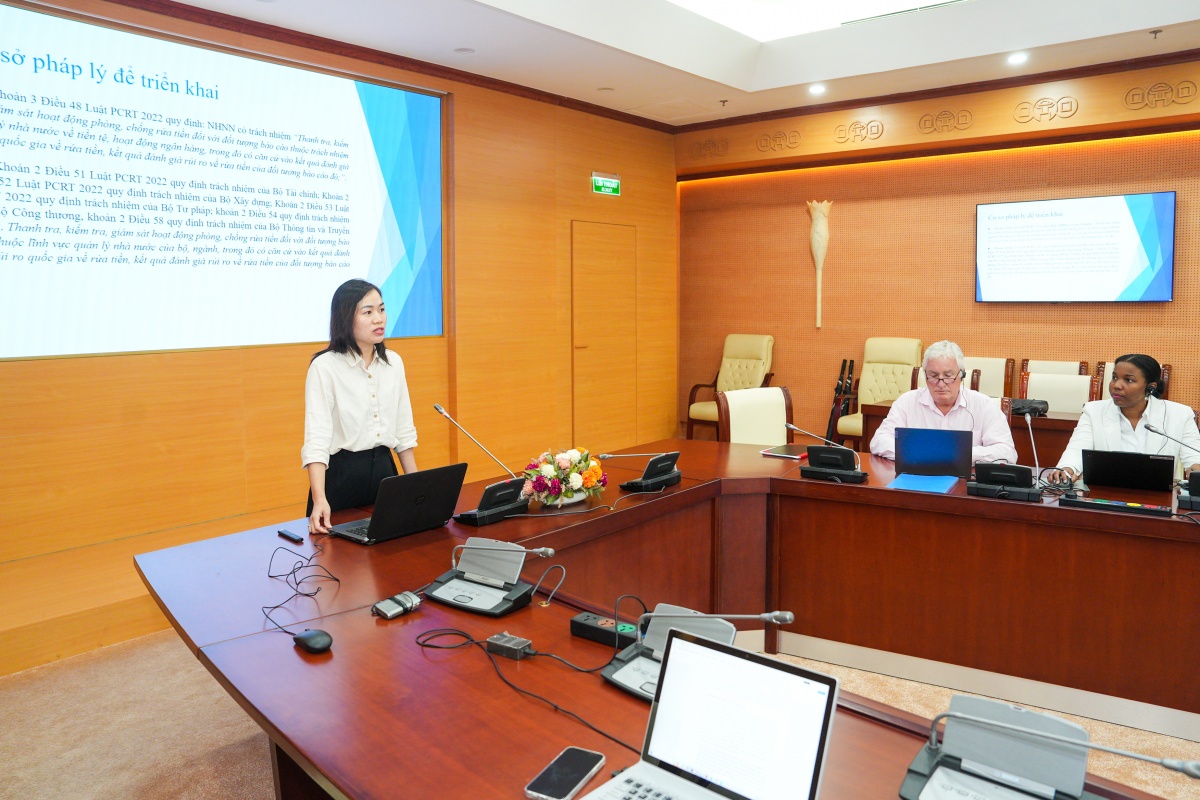 Hội thảo giới thiệu Bộ công cụ đánh giá rủi ro phòng chống rửa tiền, tài trợ khủng bố