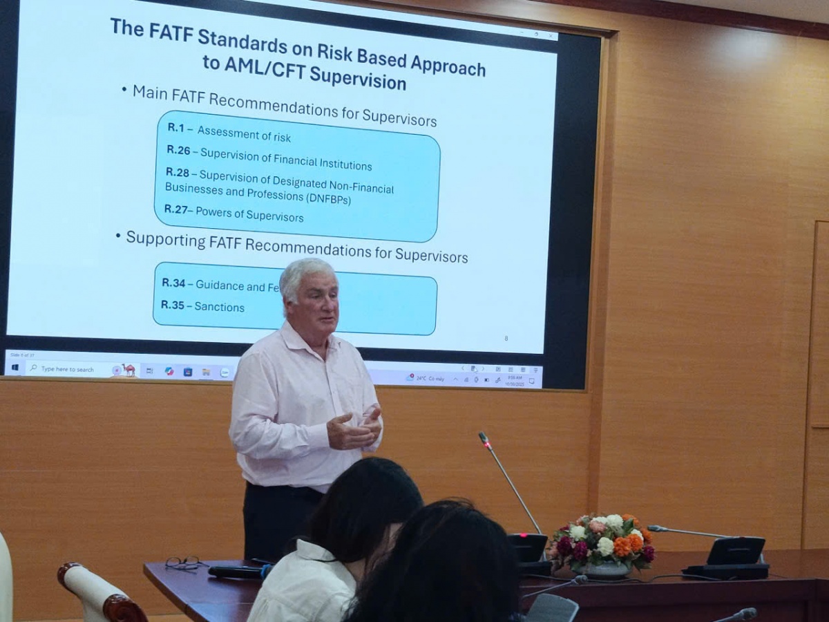 Hội thảo giới thiệu Bộ công cụ đánh giá rủi ro phòng chống rửa tiền, tài trợ khủng bố