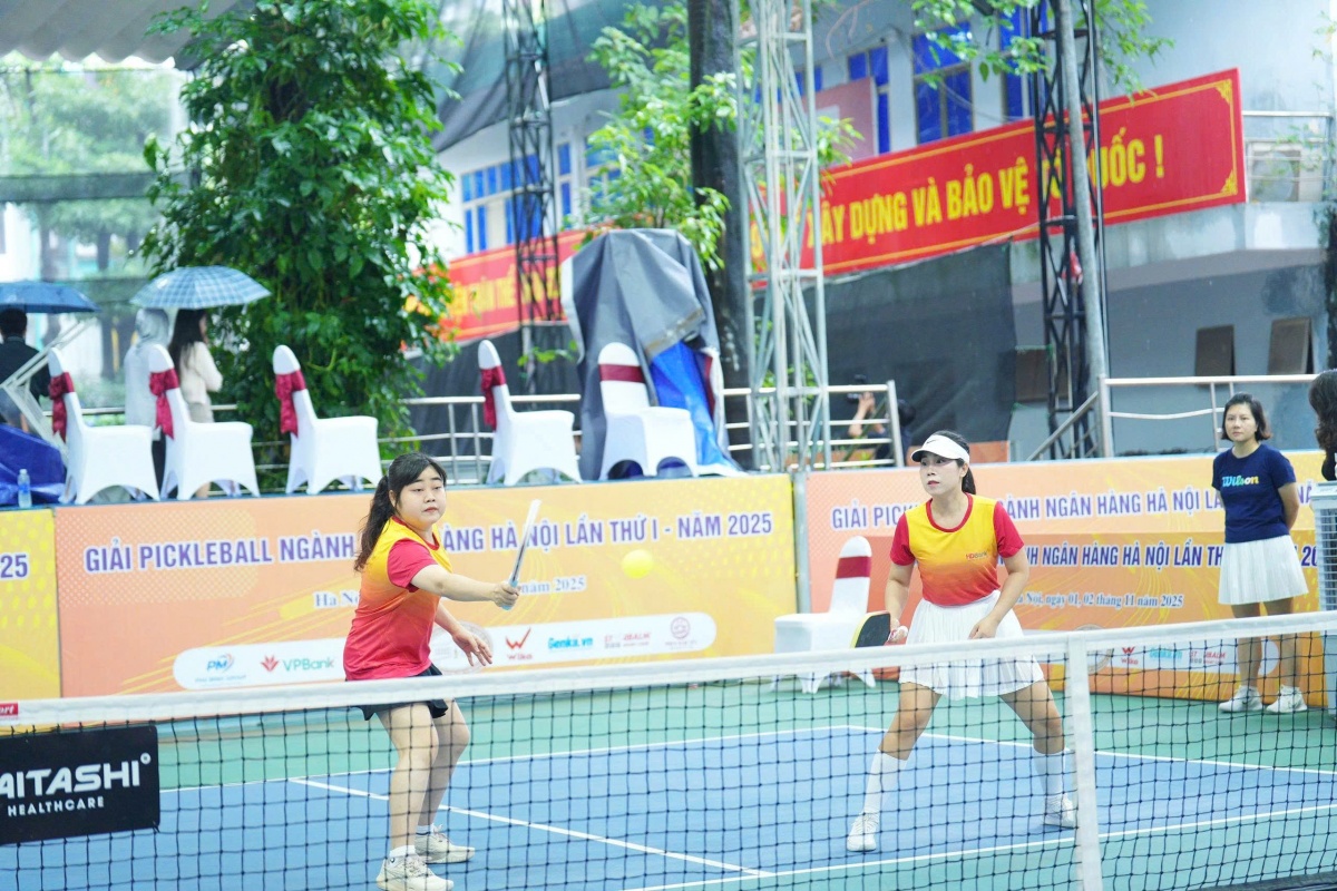 Khai mạc Giải Pickleball ngành Ngân hàng Hà Nội lần thứ I – năm 2025