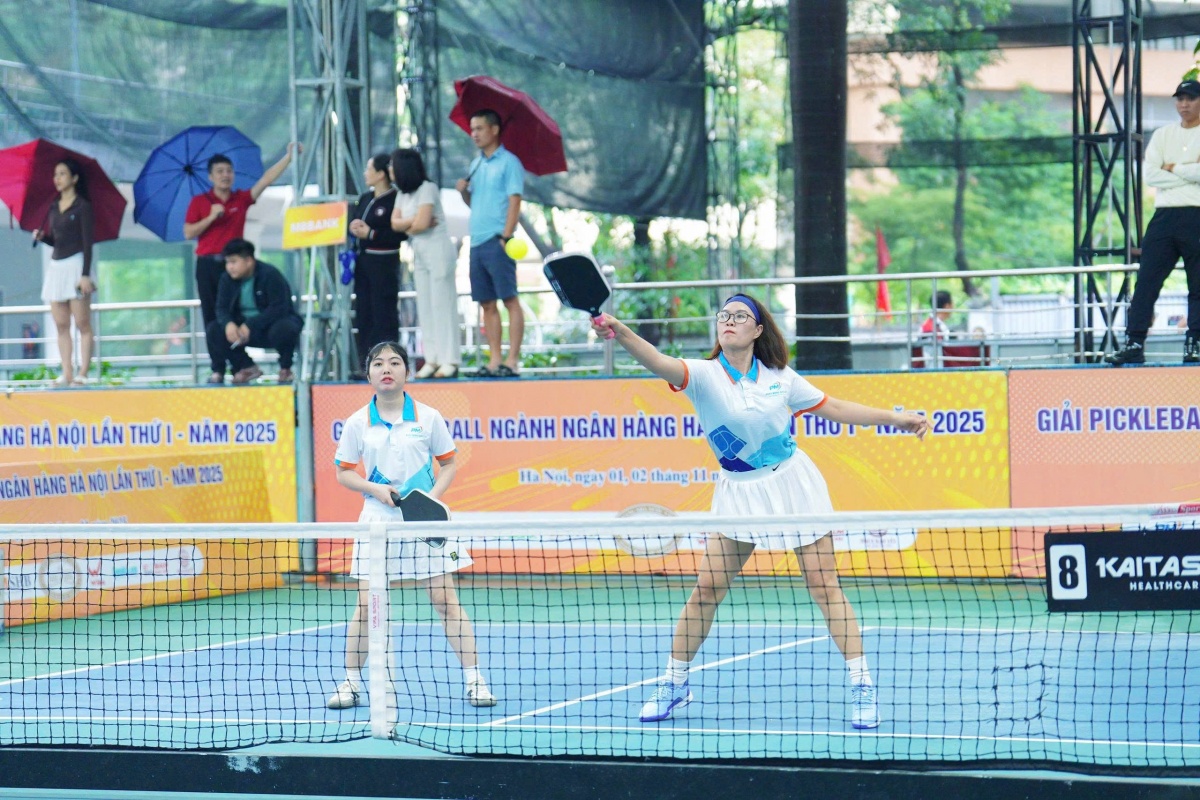 Khai mạc Giải Pickleball ngành Ngân hàng Hà Nội lần thứ I – năm 2025
