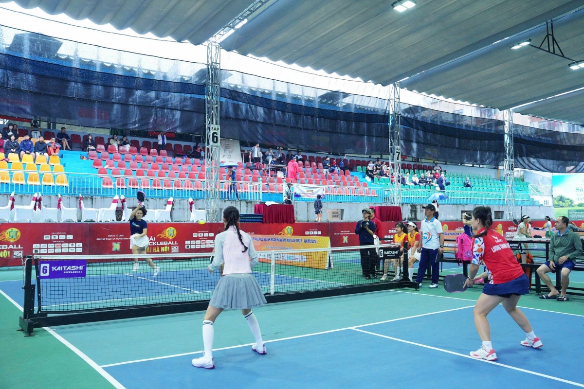 Khai mạc Giải Pickleball ngành Ngân hàng Hà Nội lần thứ I – năm 2025