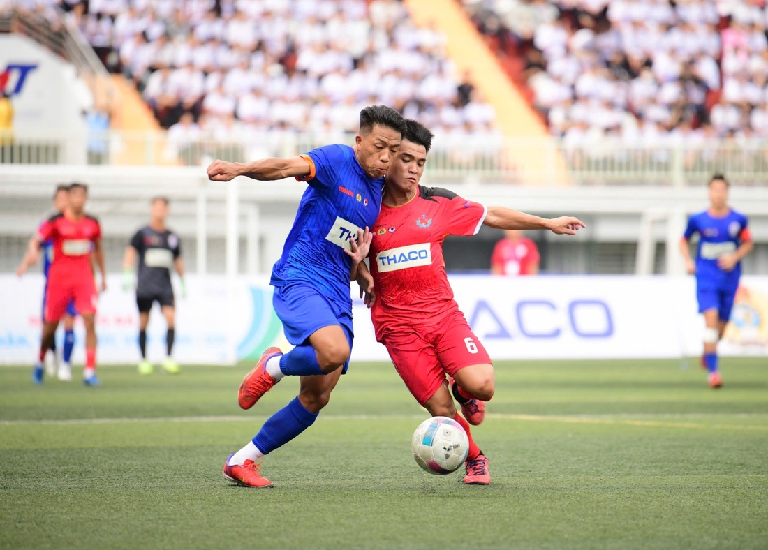 Đội bóng Công đoàn NHVN tại vòng chung kết của giải