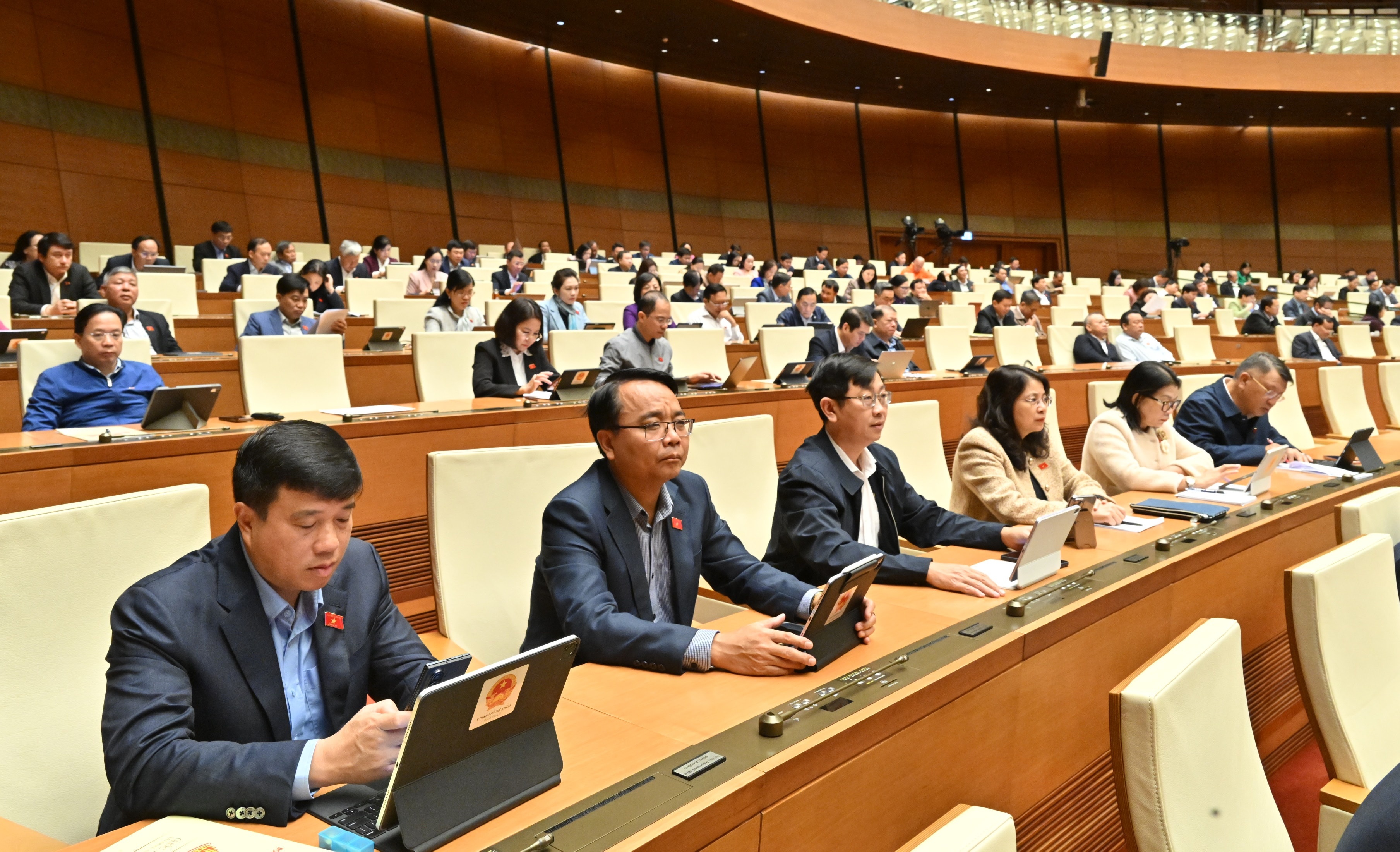 Các đại biểu dự phiên họp