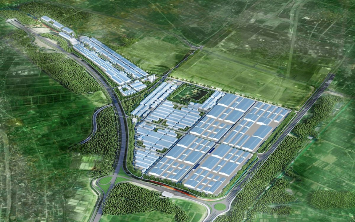 Phối cảnh KCN Lý Thường Kiệt - giai đoạn 1