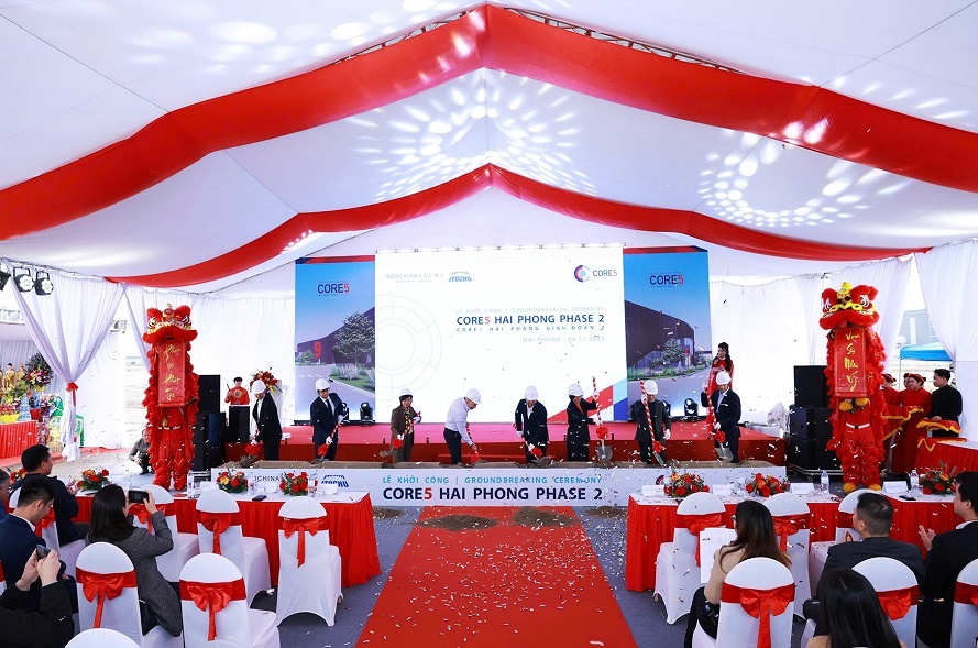 Hải Phòng: Thêm dự án bất động sản công nghiệp từ thương hiệu Core5 Việt Nam