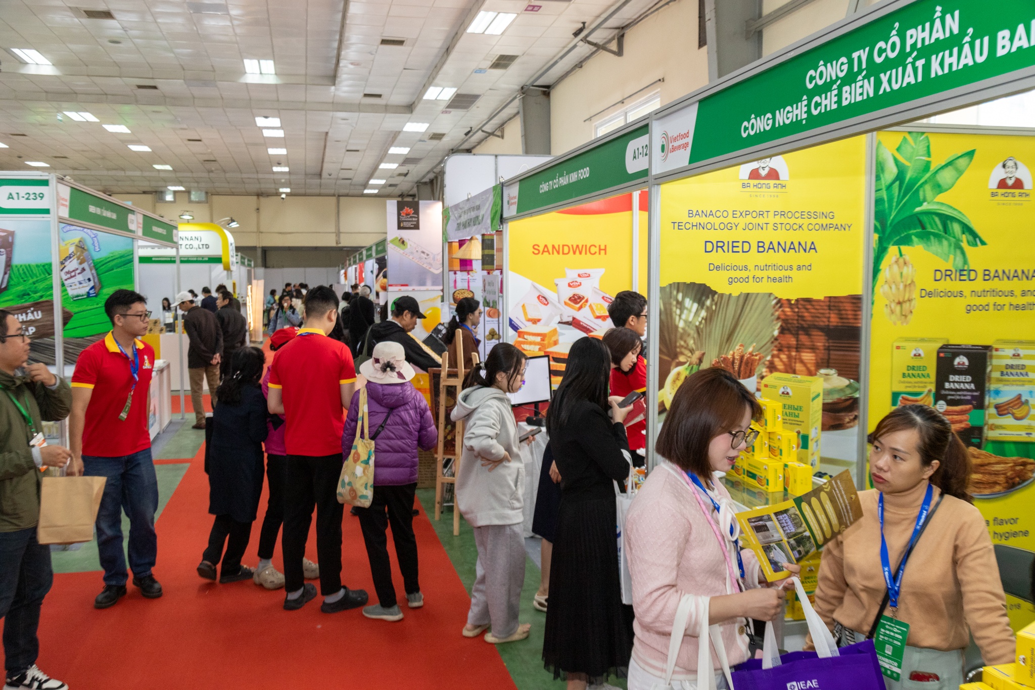 Triển lãm quy tụ hàng trăm thương hiệu uy tín trong lĩnh vực thực phẩm, đồ uống và công nghệ chế biến Triển lãm quy tụ hàng trăm thương hiệu uy tín trong lĩnh vực thực phẩm, đồ uống và công nghệ chế biến