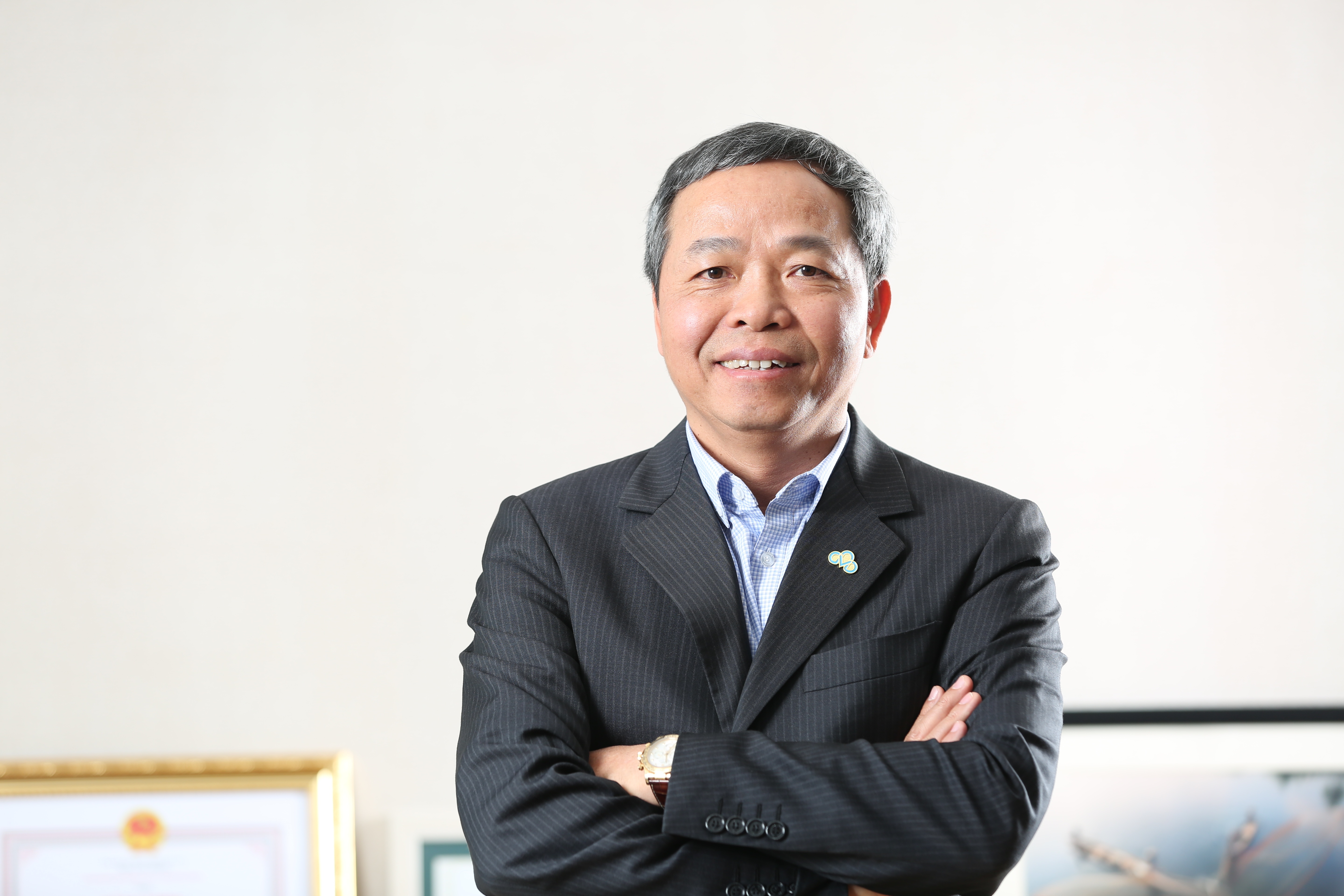 Ông Nguyễn Trung Chính, Chủ tịch CMC bày tỏ niềm vui khi có sự tin tưởng từ CGIF với dự án CCS Hà Nội