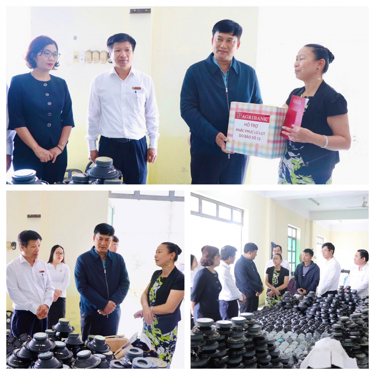 Agribank hỗ trợ kịp thời khách hàng và người lao động tại Đà Nẵng, Huế bị thiệt hại do bão lũ