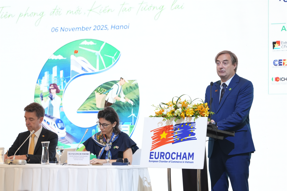 Ông Bruno Jaspaert, Chủ tịch EuroCham Ông Bruno Jaspaert, Chủ tịch EuroCham