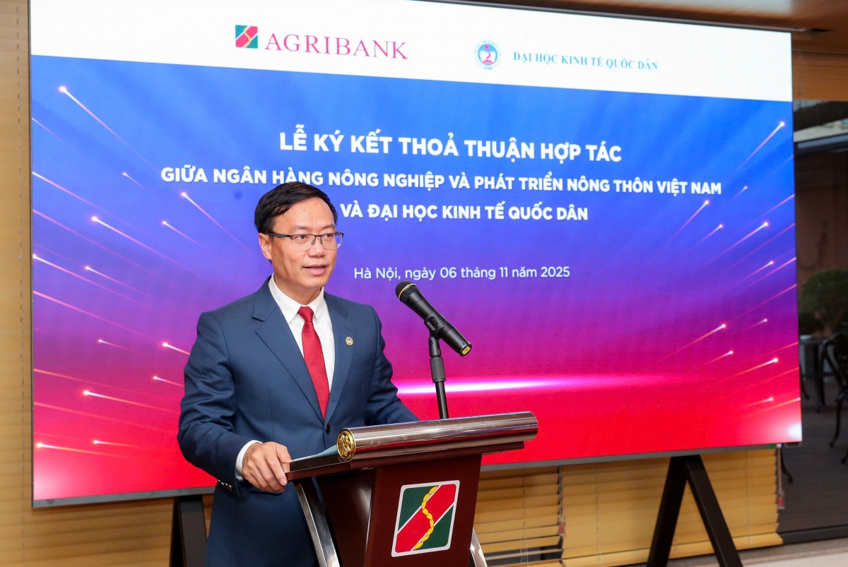 Agribank và Đại học Kinh tế Quốc dân ký kết hợp tác phát triển nguồn nhân lực chất lượng cao