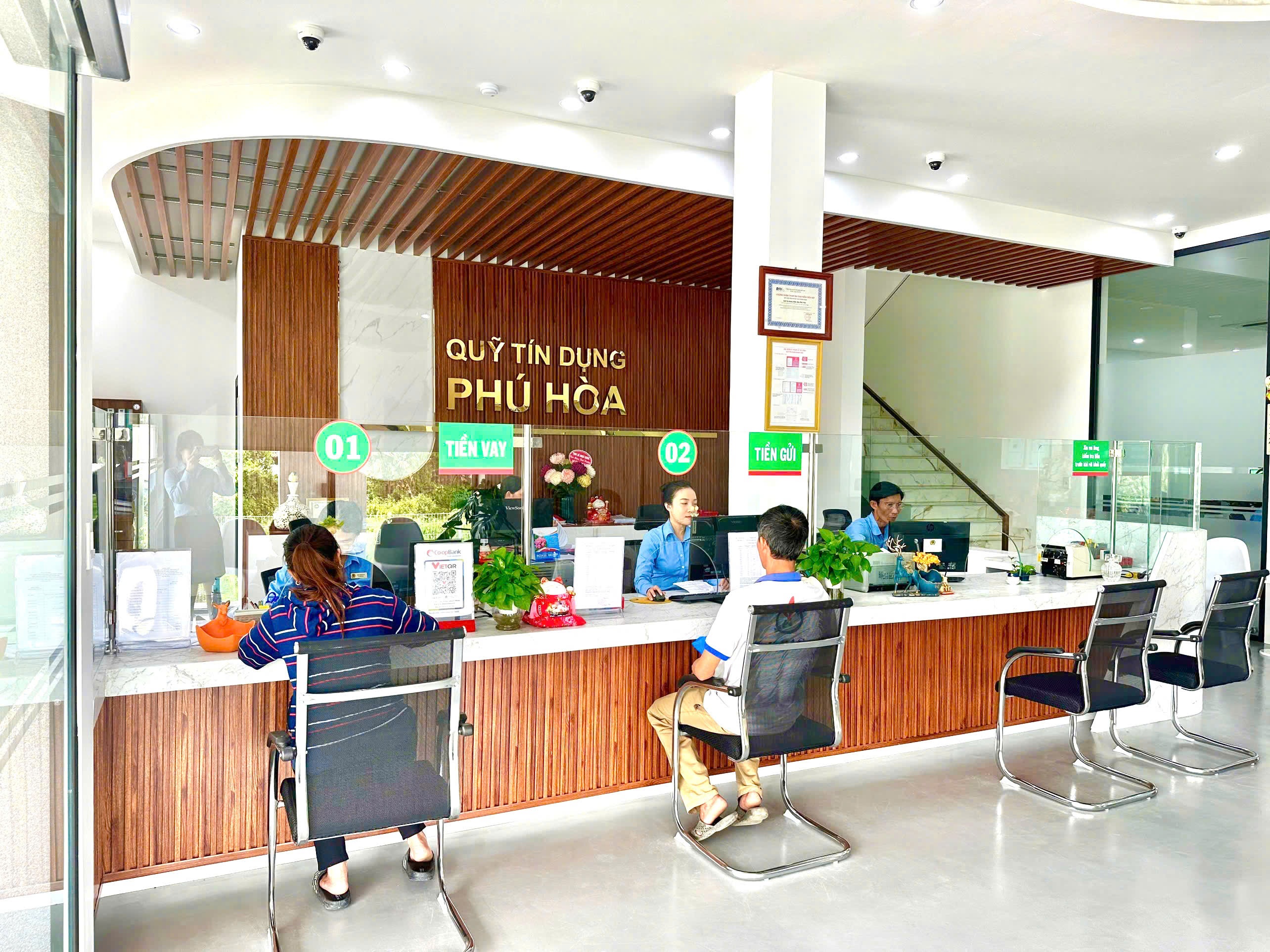 Quỹ tín dụng nhân dân Phú Hòa thông báo sửa đổi, bổ sung Giấy phép hoạt động