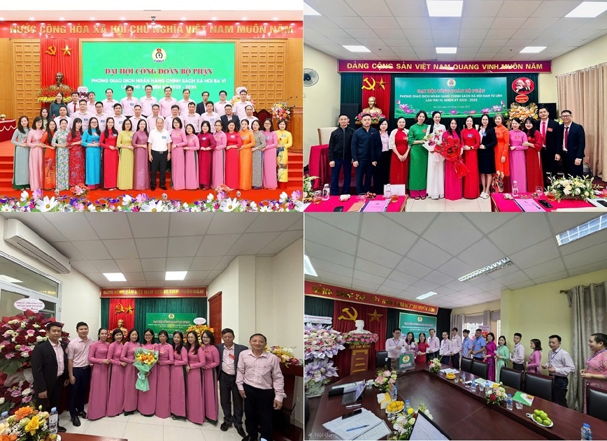 NHCSXH Hà Nội: Tổ chức Đại hội Công đoàn bộ phận các phòng giao dịch