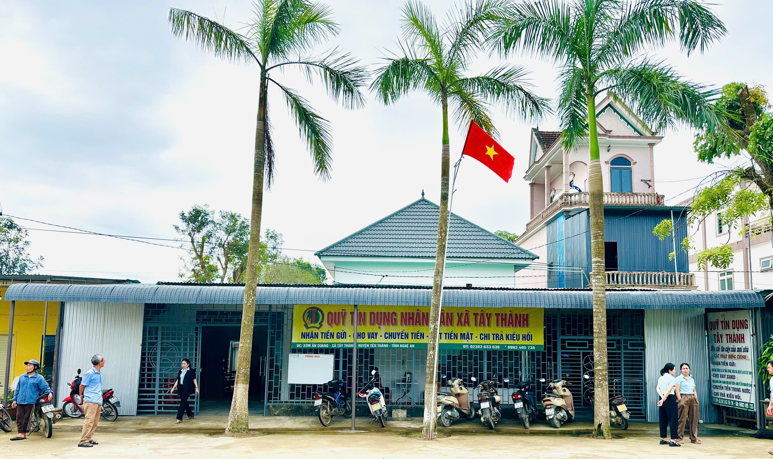 Quỹ tín dụng nhân dân Tây Thành thông báo sửa đổi, bổ sung Giấy phép hoạt động