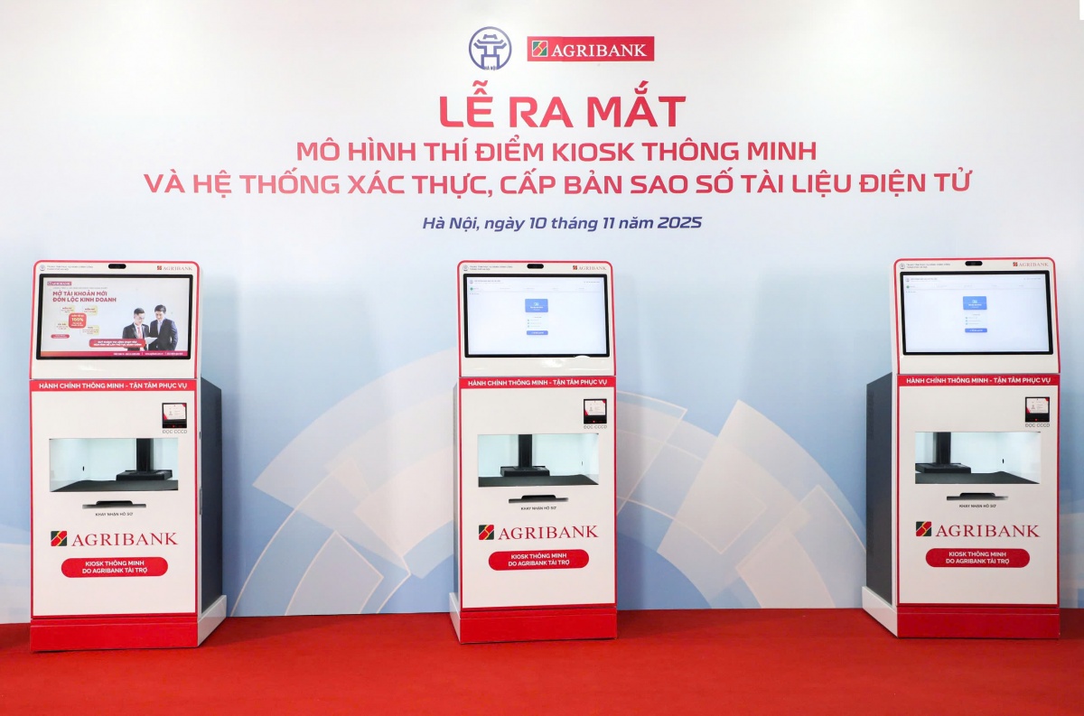 Agribank đồng hành cùng Hà Nội thúc đẩy chuyển đổi số, tạo bước tiến mới trong cải cách hành chính