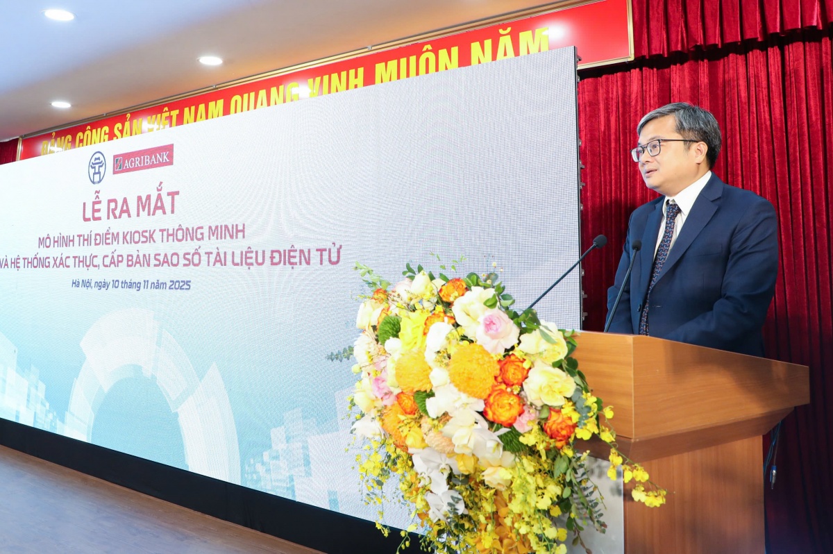 Agribank đồng hành cùng Hà Nội thúc đẩy chuyển đổi số, tạo bước tiến mới trong cải cách hành chính
