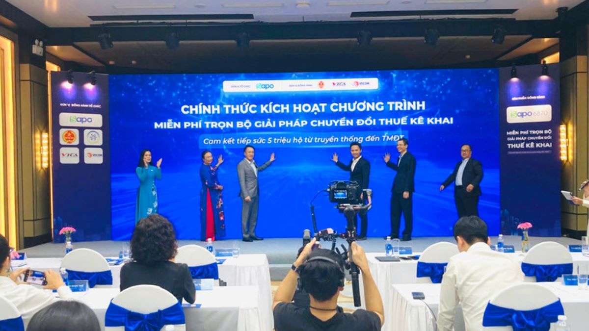 Sapo triển khai bộ giải pháp miễn phí giúp hộ kinh doanh chuyển đổi sang thuế kê khai