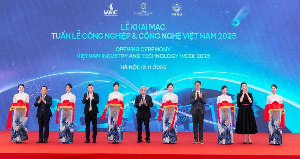 Tuần lễ Công nghiệp và Công nghệ Việt Nam 2025 đã chính thức được khai mạc