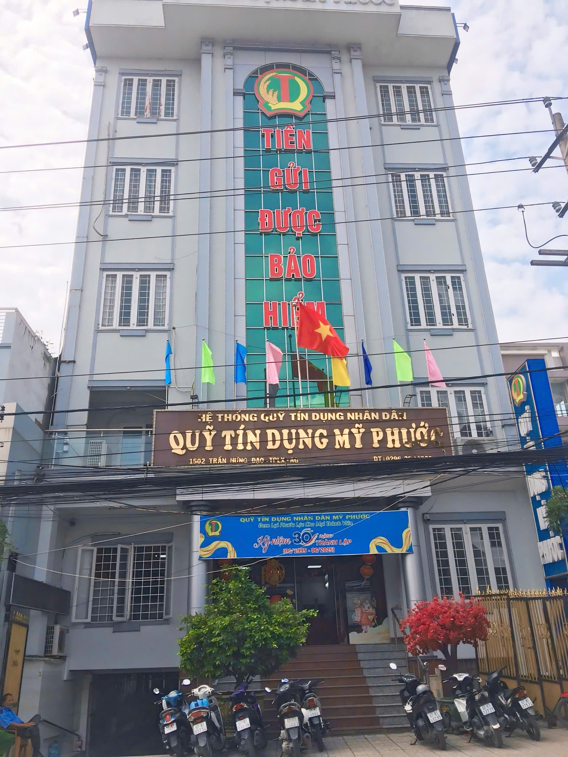 Quỹ tín dụng nhân dân Mỹ Phước thông báo sửa đổi, bổ sung Giấy phép hoạt động