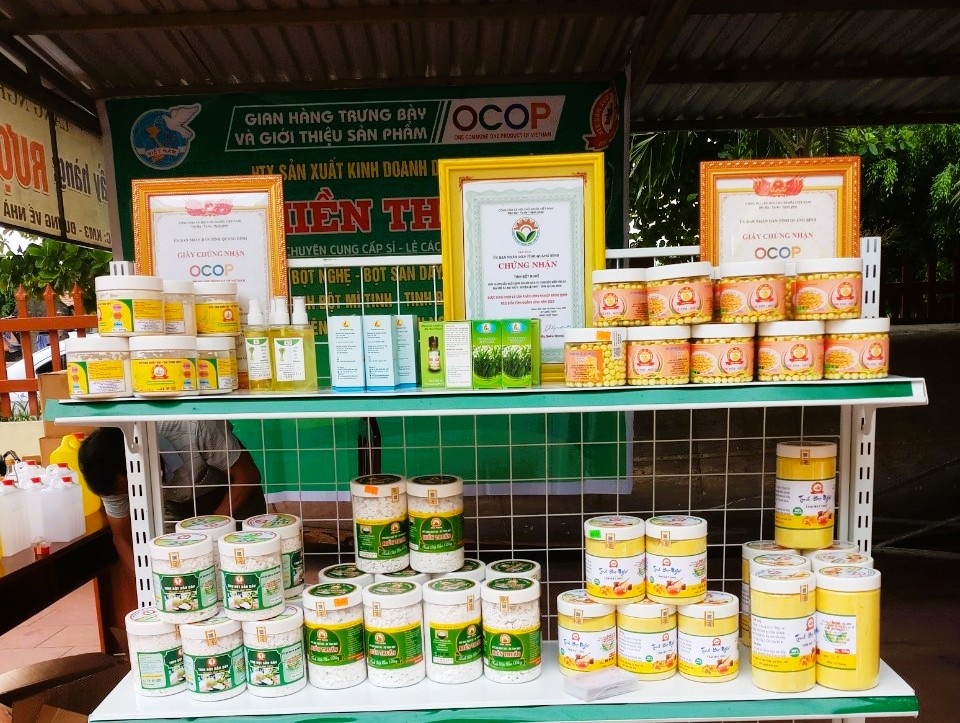 Tín dụng ngân hàng “đòn bẩy” phát triển sản phẩm OCOP ở miền Trung.