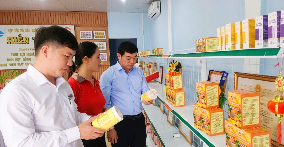 Hợp tác xã sản xuất tinh bột nghệ Hiền Thuấn ở Quảng Trị đã và đang nhận được sự hỗ trợ của các TCTD ở địa phương.