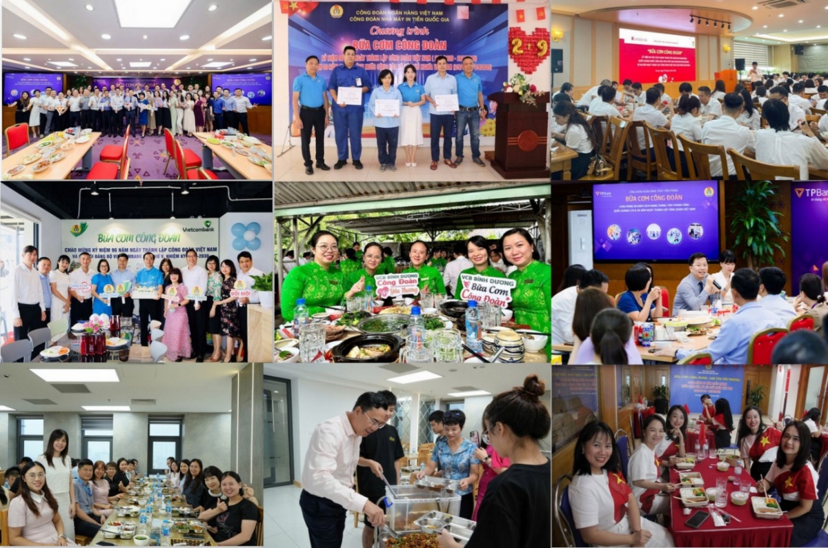 Bữa cơm công đoàn trong hệ thống Công đoàn ngành Ngân hàng