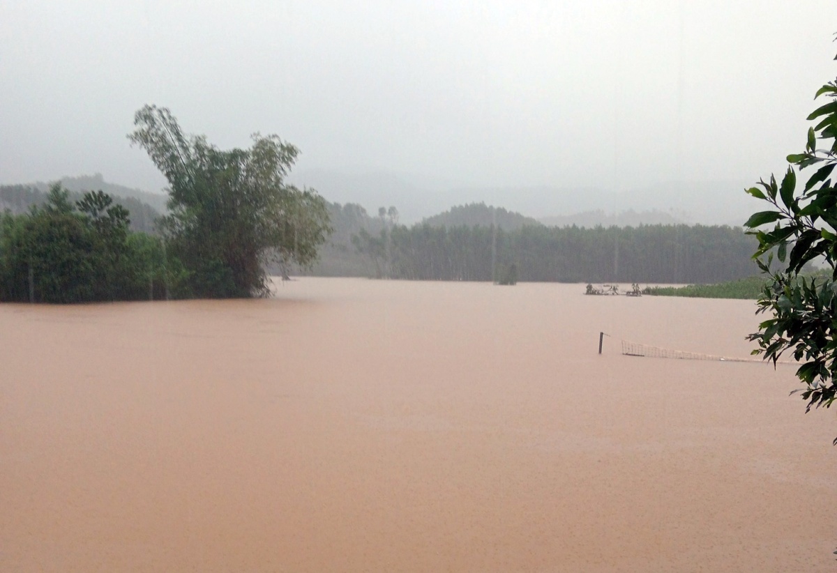 Mưa lớn gây ngập rộng, nguy cơ lũ quét, sạt lở đất ở nhiều địa phương