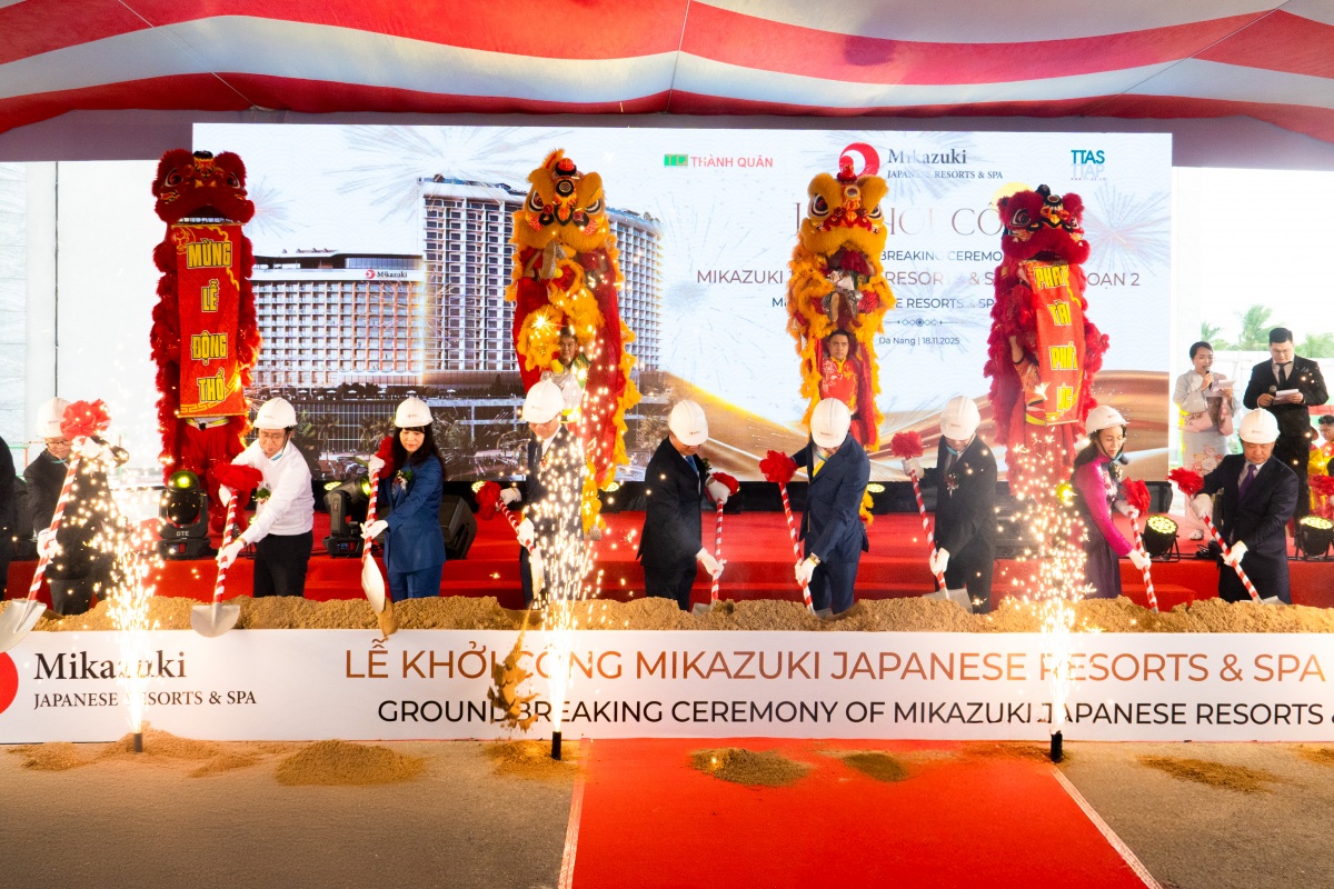 Khởi công giai đoạn 2 dự án Da Nang Mikazuki Japanese Resorts & Spa