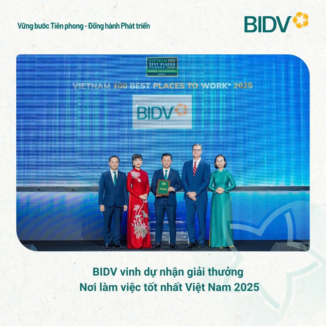 BIDV được vinh danh 