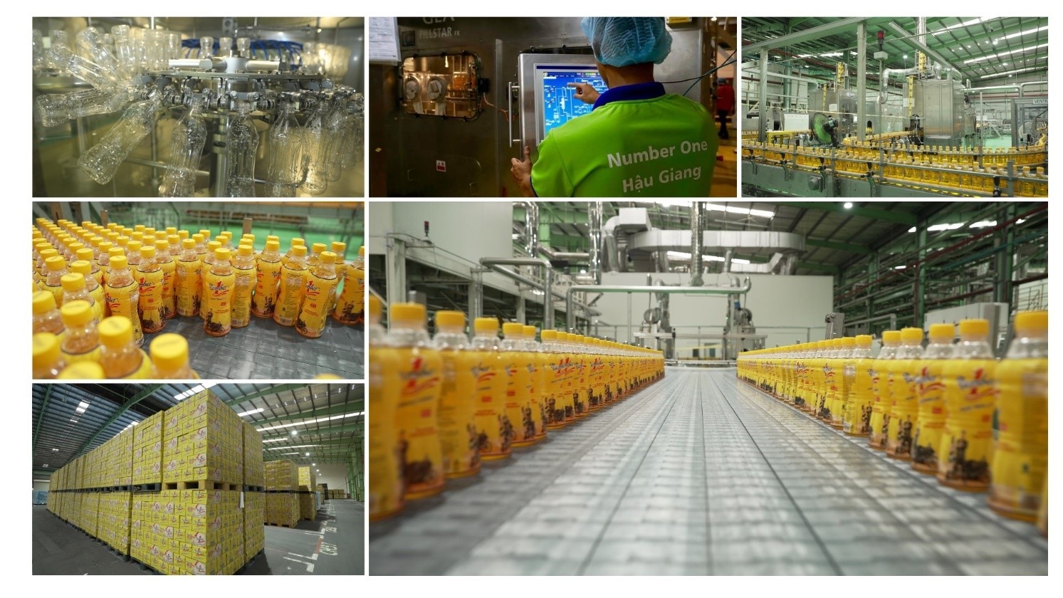 Dây chuyền công nghệ chiết lạnh vô trùng Aseptic - công nghệ được coi là “phát mình thế kỷ” trong ngành đồ uống và thực phẩm giúp các sản phẩm như Number 1 không chất bảo quản, tốt cho sức khỏe người tiêu dùng.