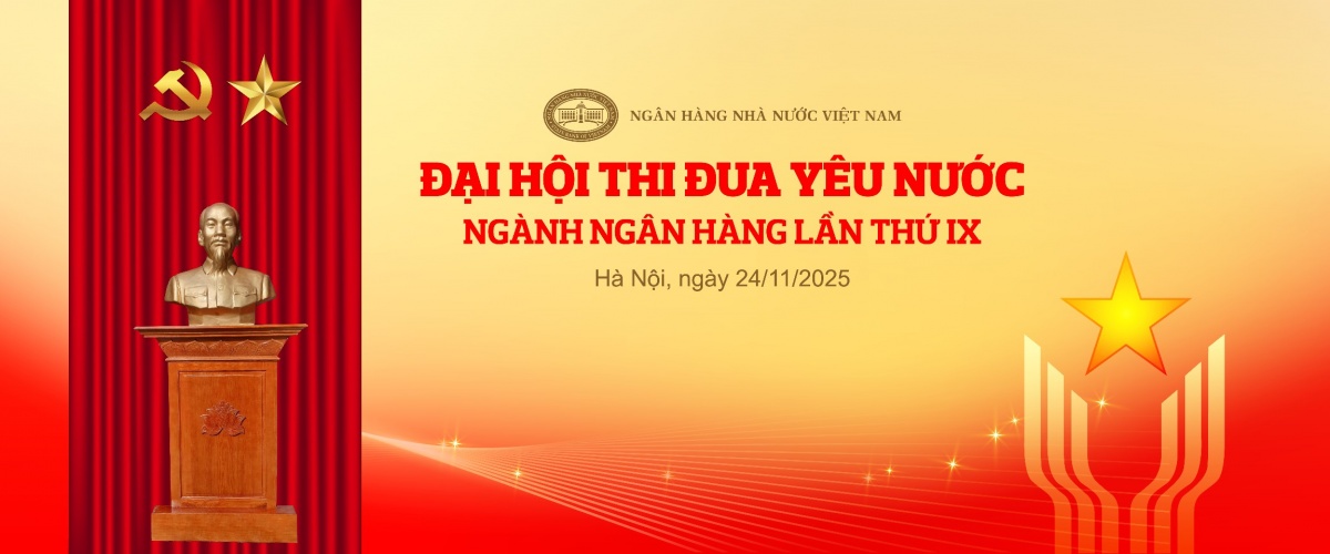 Sắp diễn ra Đại hội thi đua yêu nước ngành Ngân hàng lần thứ IX Sắp diễn ra Đại hội thi đua yêu nước ngành Ngân hàng lần thứ IX