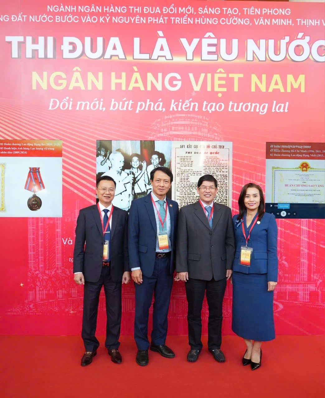 HDBank tham dự Đại hội Thi đua yêu nước ngành Ngân hàng: Dấu ấn hành trình 35 năm phụng sự và đổi mới HDBank tham dự Đại hội Thi đua yêu nước ngành Ngân hàng: Dấu ấn hành trình 35 năm phụng sự và đổi mới