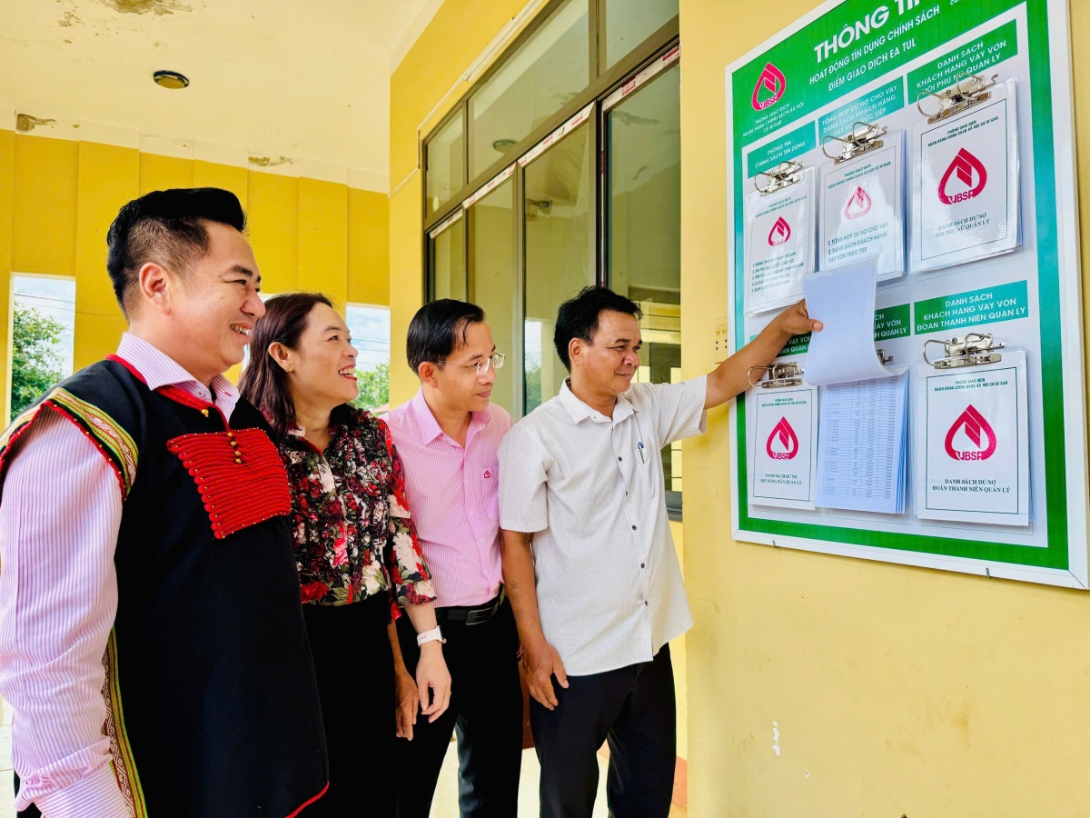 Đắk Lắk nhanh chóng triển khai giảm lãi suất, kịp thời hỗ trợ người nghèo