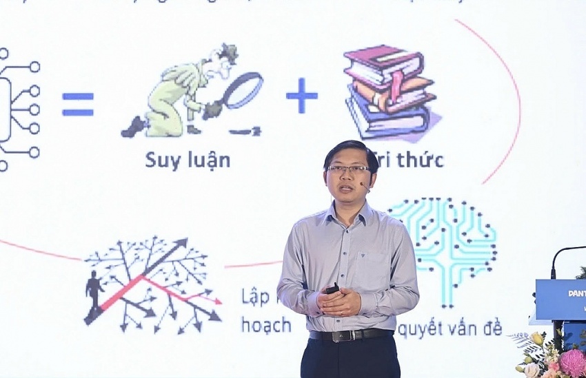 TS Đinh Viết Sang - Phó Giám đốc Trung tâm Nghiên cứu Quốc tế về Trí tuệ nhân tạo (AI), Đại học Bách khoa cho rằng. quá trình thực thi ESG trong thời đại số không thể tách rời sự tác động của AI và chuyển đổi số.