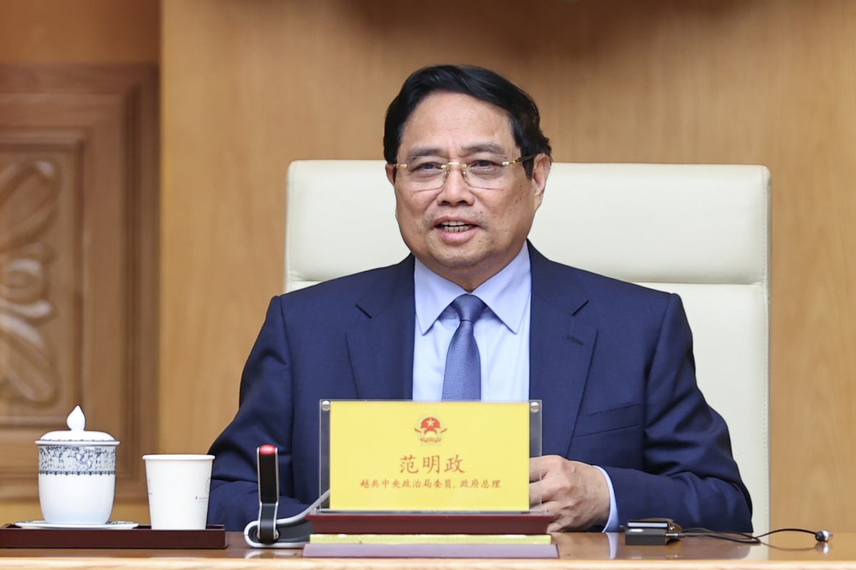 Thủ tướng nhấn mạnh, Quảng Tây luôn có vị trí và vai trò rất quan trọng, luôn tiên phong đi đầu trong thúc đẩy giao lưu, hợp tác giữa hai nước, dư địa hợp tác giữa Quảng Tây với các bộ, ngành và địa phương của Việt Nam còn rất rộng lớn - Ảnh: VGP/Nhật Bắc