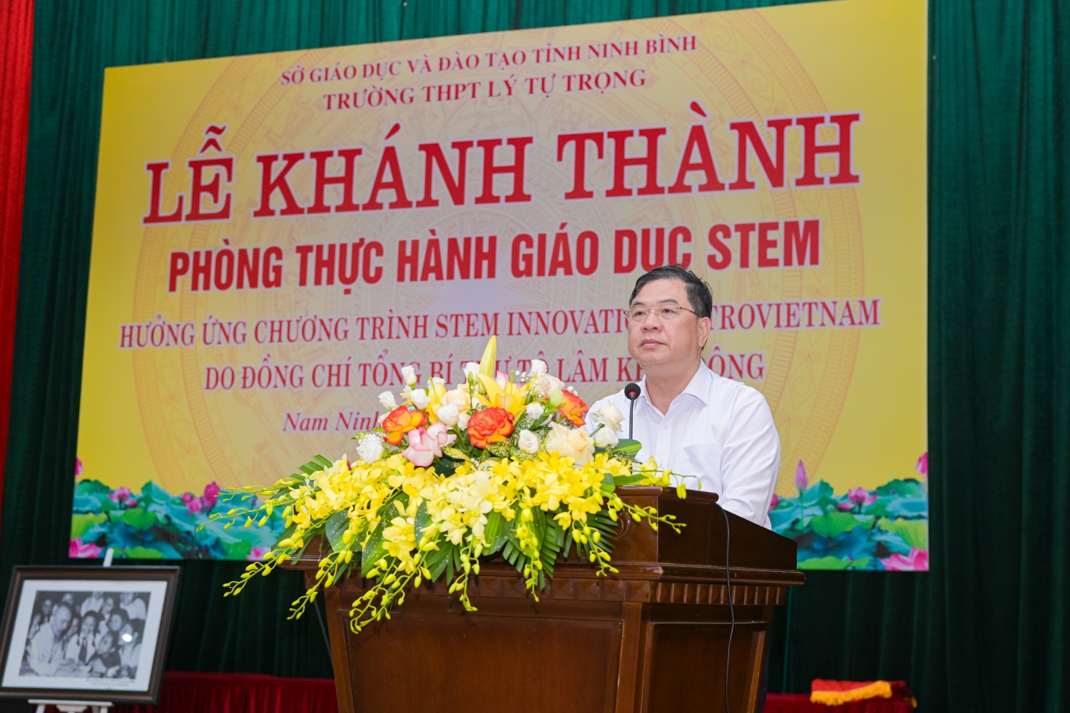 Petrovietnam/PV GAS trao tặng phòng thực hành STEM tại Ninh Bình