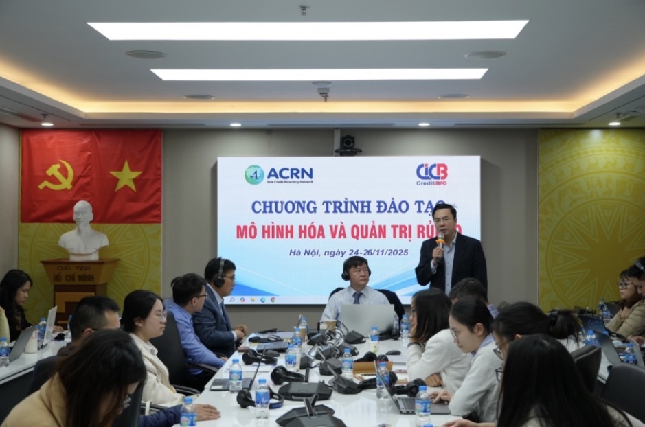 CIC TỔ CHỨC KHÓA ĐÀO TẠO CHUYÊN SÂU VỀ “MÔ HÌNH HOÁ VÀ QUẢN TRỊ RỦI RO”