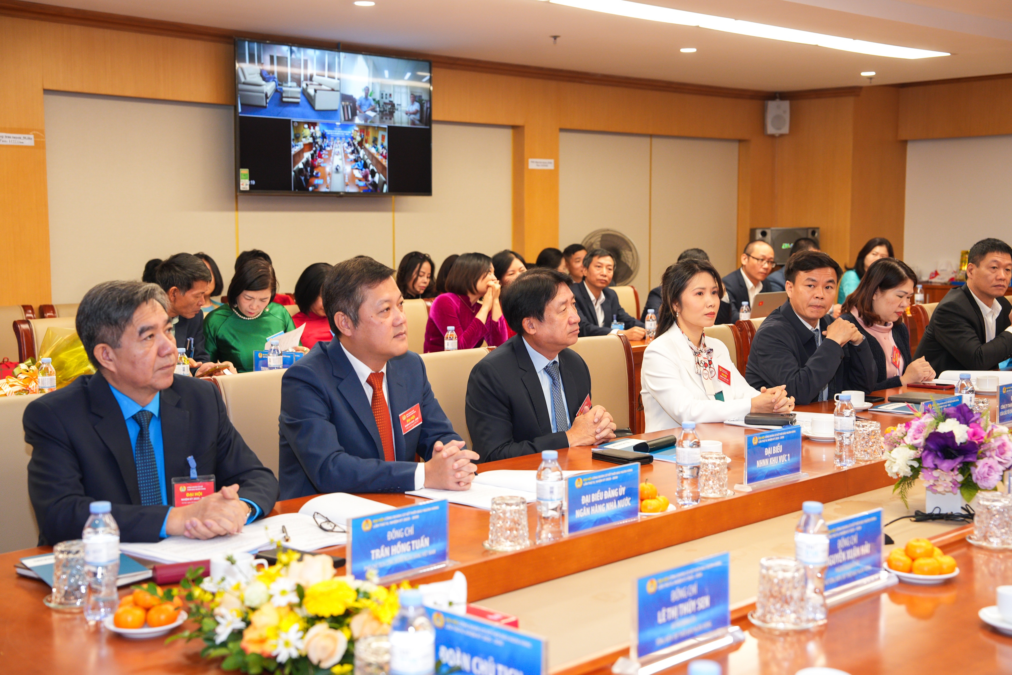 Đại hội có sự tha dự của các đại biểu 