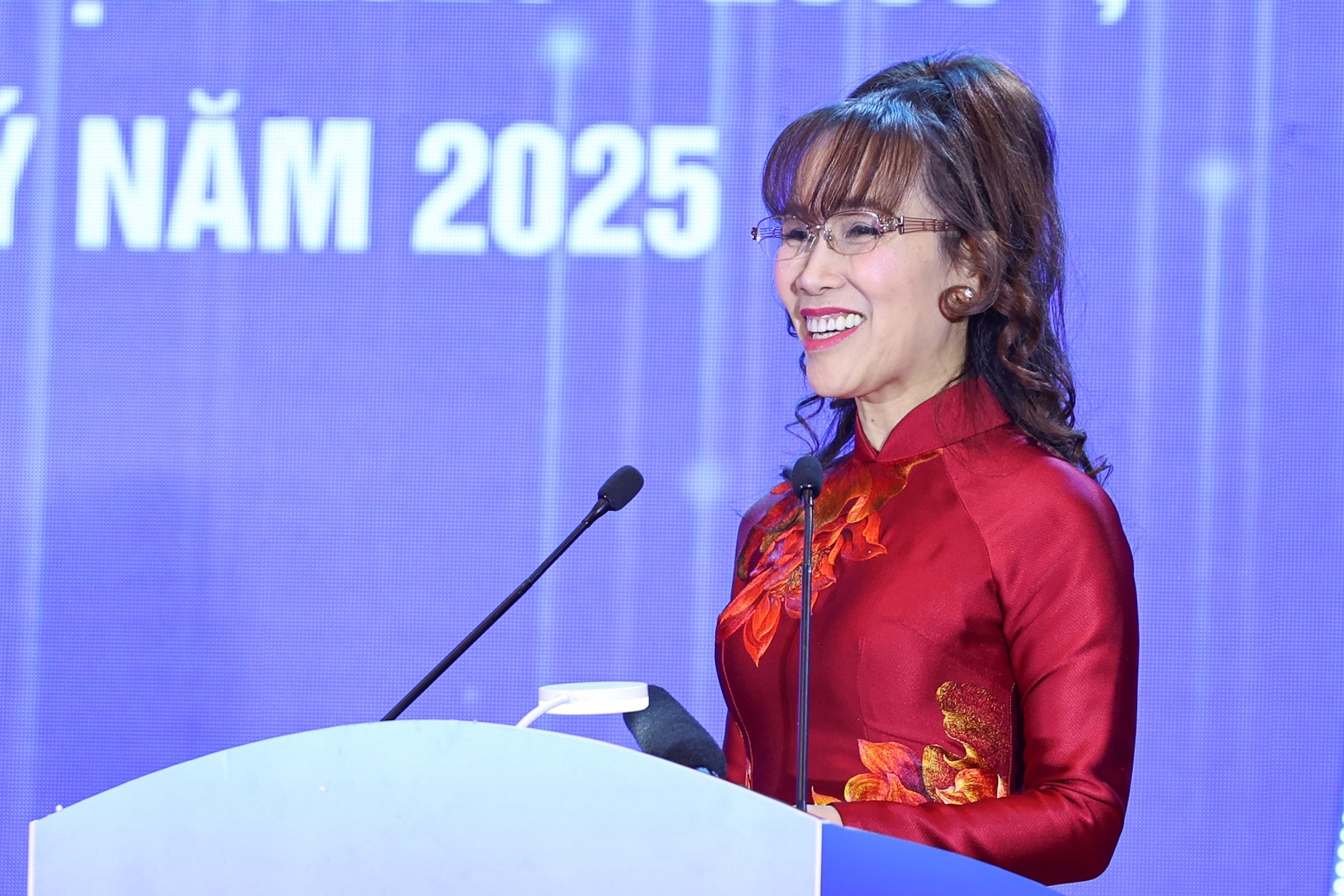 TS. Nguyễn Thị Phương Thảo, Chủ tịch Sovico Group cho rằng đề án hỗ trợ phụ nữ khởi nghiệp giai đoạn 2026–2035 mà Thủ tướng vừa phê duyệt có ý nghĩa đặc biệt quan trọng - Ảnh: VGP/Nhật Bắc