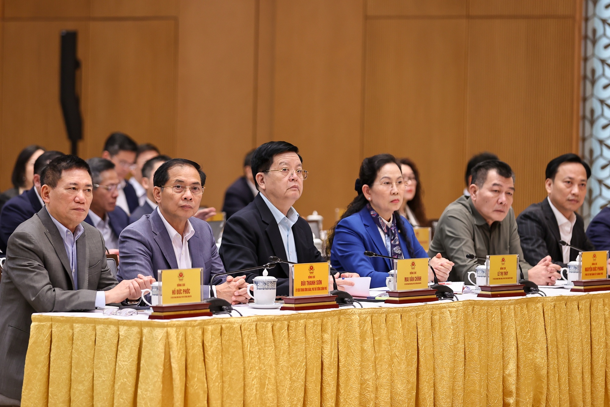 Các đại biểu tham dự Hội nghị - Ảnh: VGP/Nhật Bắc Các đại biểu tham dự Hội nghị - Ảnh: VGP/Nhật Bắc